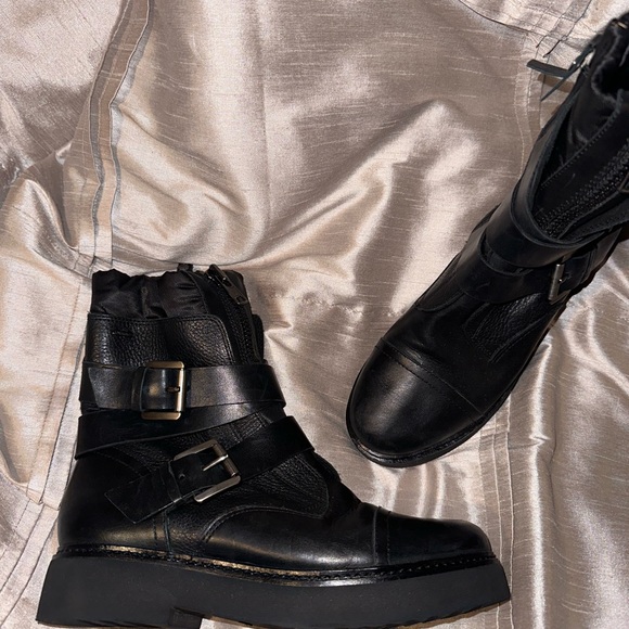 GEOX LEATHER MOTO BOOT - Picture 5 of 15